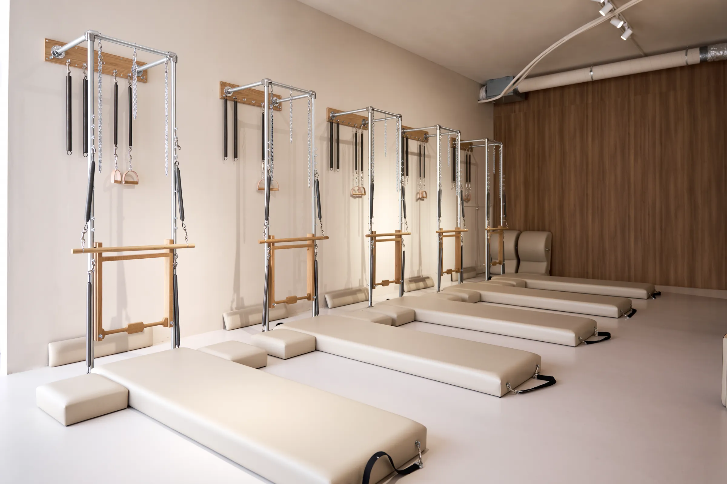 Pilates studio, rust en precisie